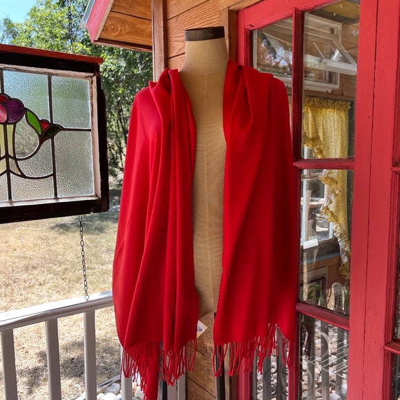 100% CASHMERE Oversized Wrap/Shawl - Picture 2 of 9